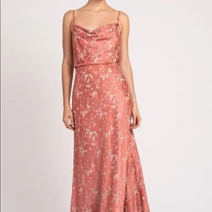 Jenny Yoo Dahlia Palermo Satin Sz10